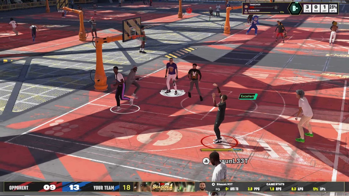 Gameplay of NBA 2K25 in an article detailing how you can turn off Voice Chat in game