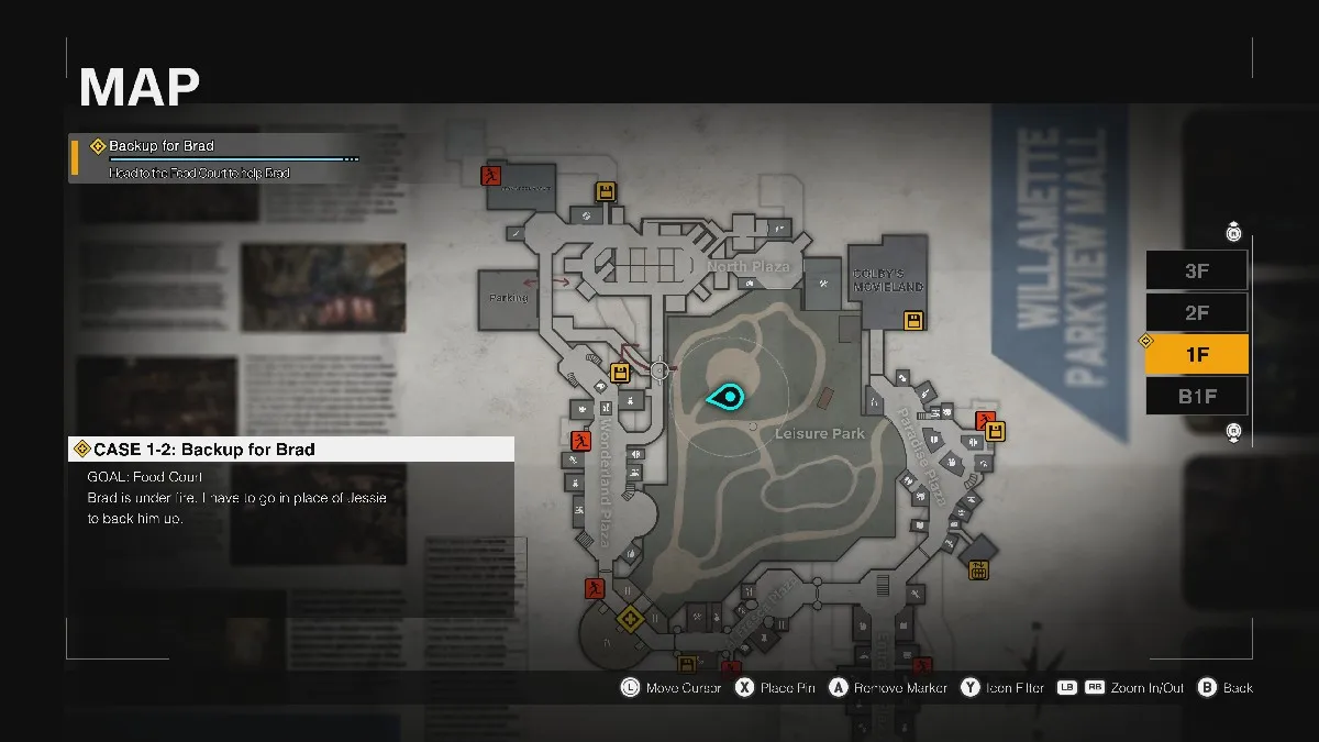 The Parking Garage shown on the map in DRDR