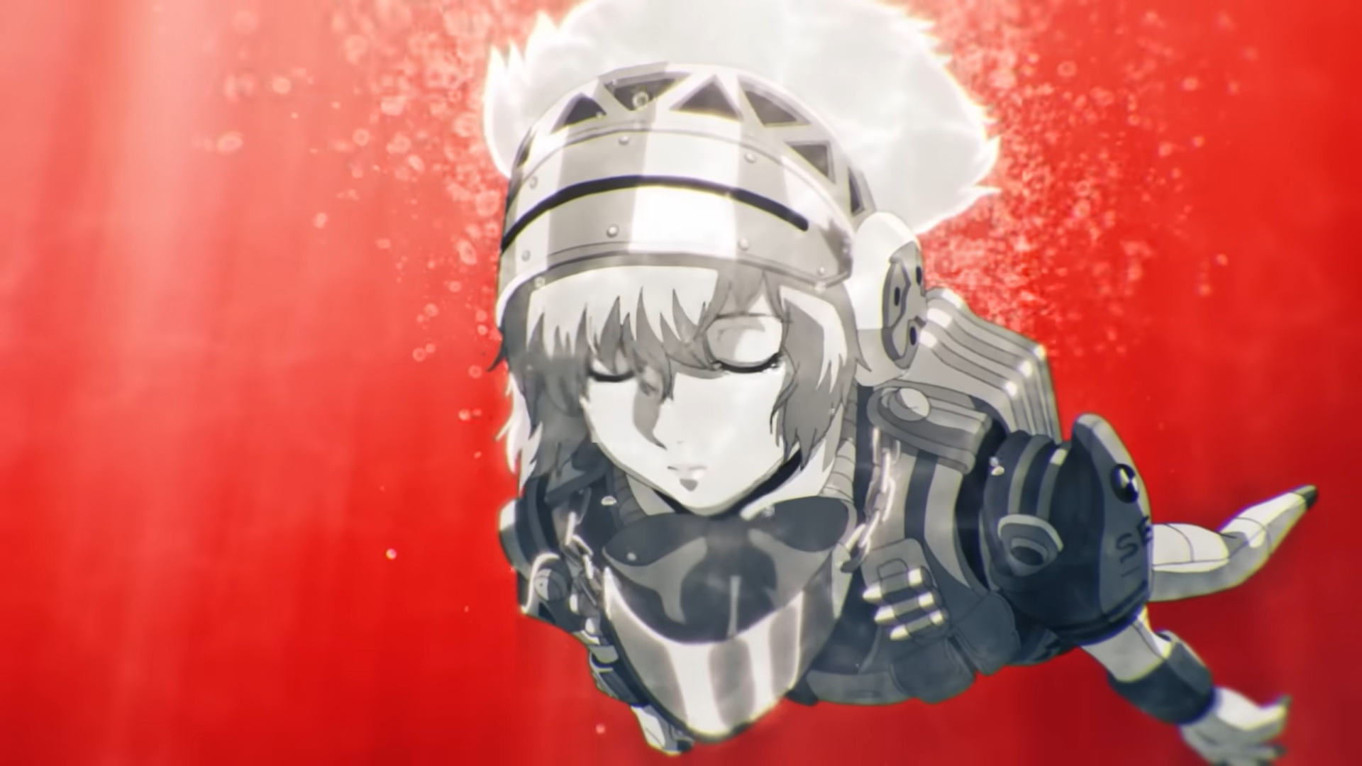 Aigis in the intro to Persona 3 Reload: Episode Aigis