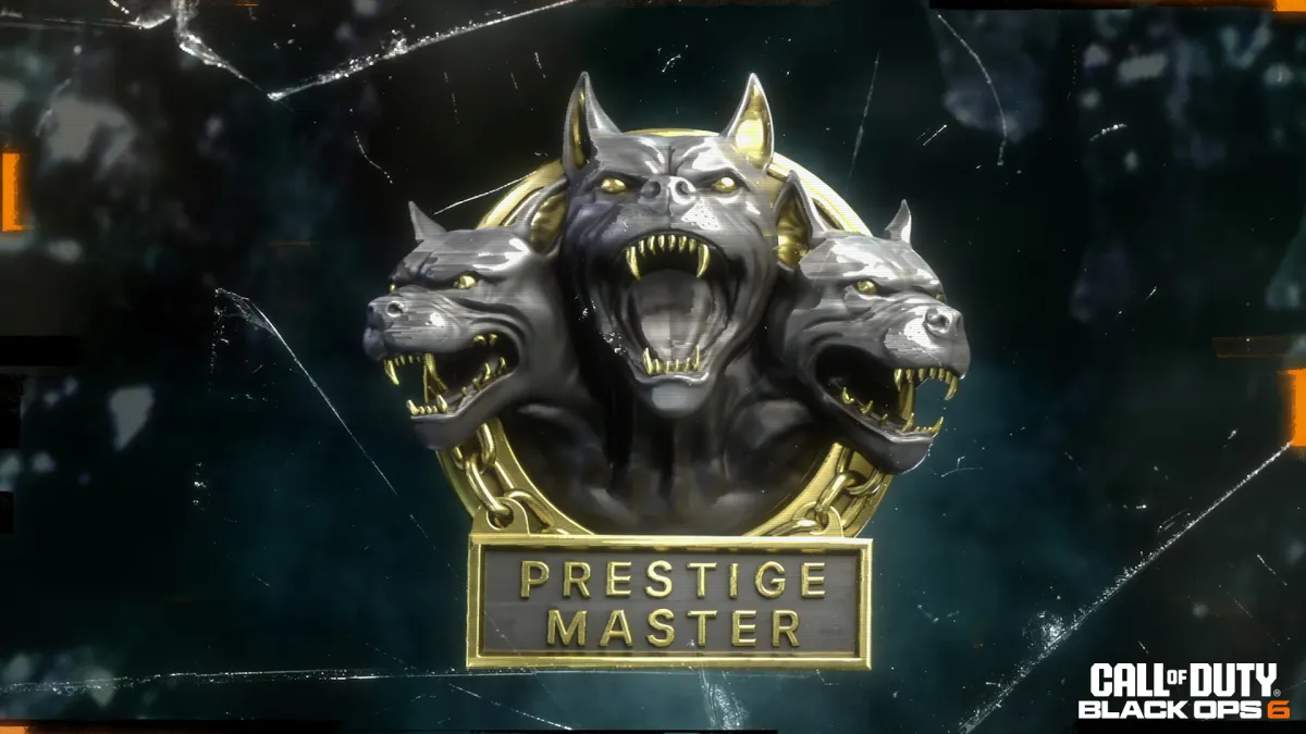 Prestige icon in BO6 as part of an article about whether Double XP Token transfer.