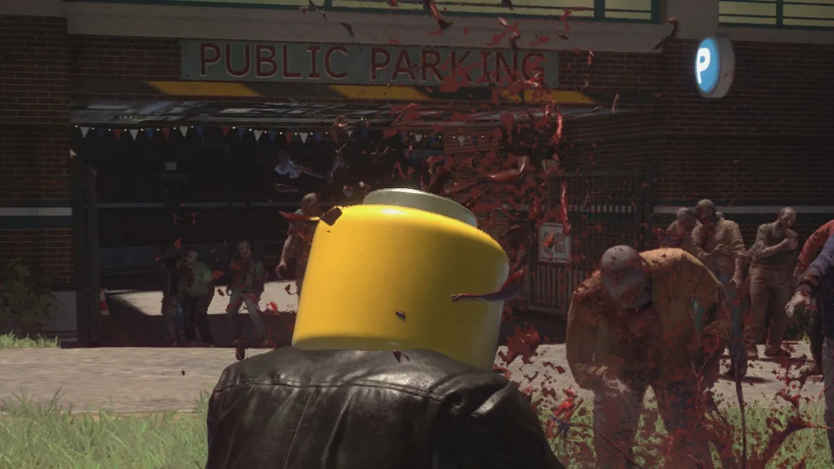 The Public Parking Garage in Dead Rising Deluxe Remaster