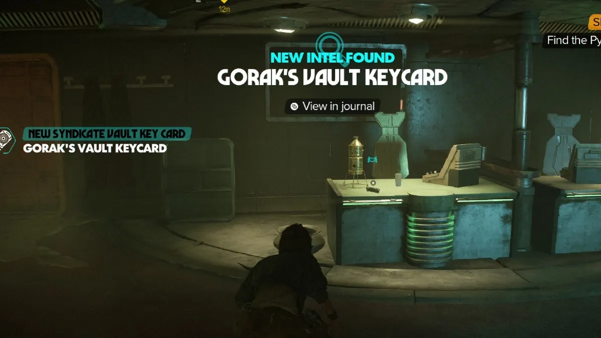 Gorak's Vault Keycard in Start Wars Outlaws.