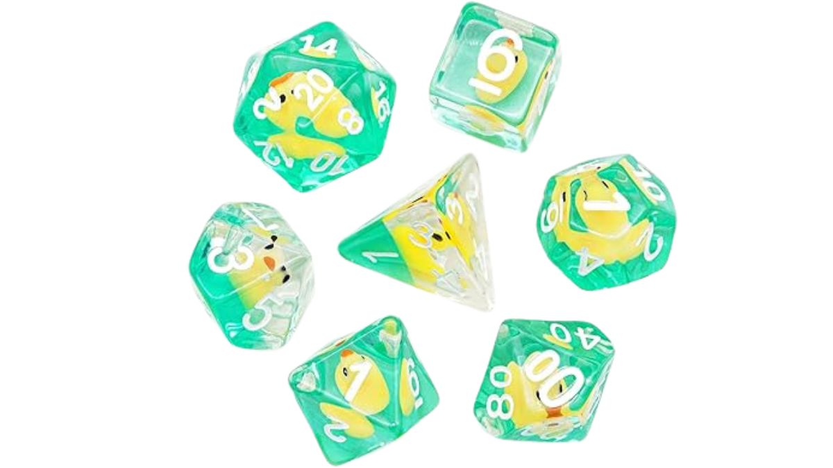 Rubber Ducks Dice Set