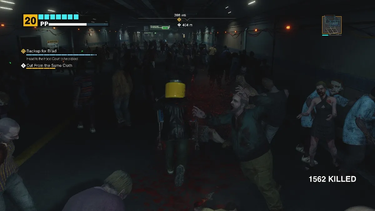 Using Shopping Cart Dead Rising Deluxe Remaster