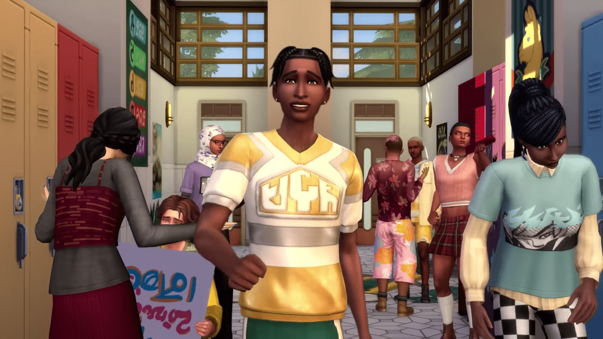 The Sims 4 High School Years promotional video screenshot