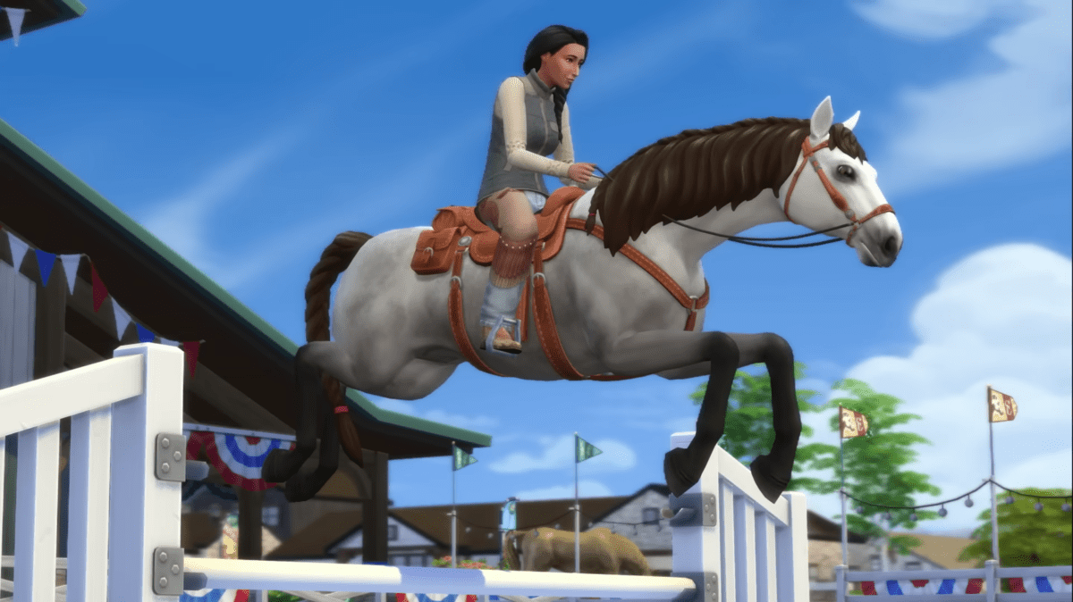 The Sims 4 Horse Ranch promotional video screenshot