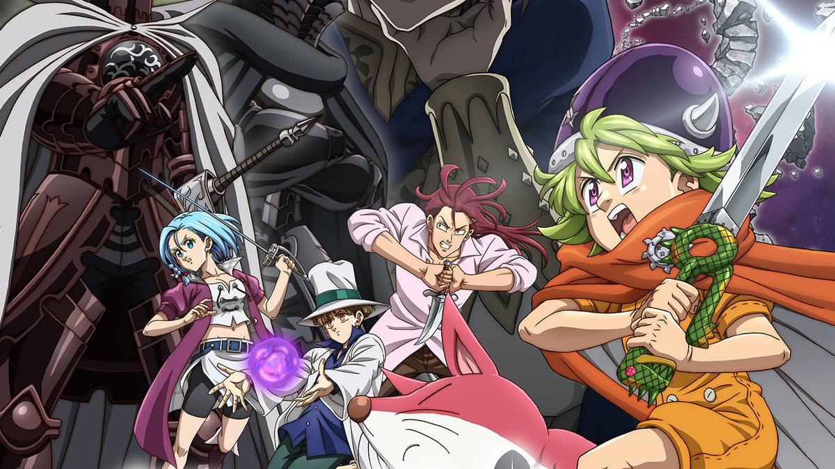 The Seven Deadly Sins Four Knights of the Apocalypse promotional artwork from Netflix