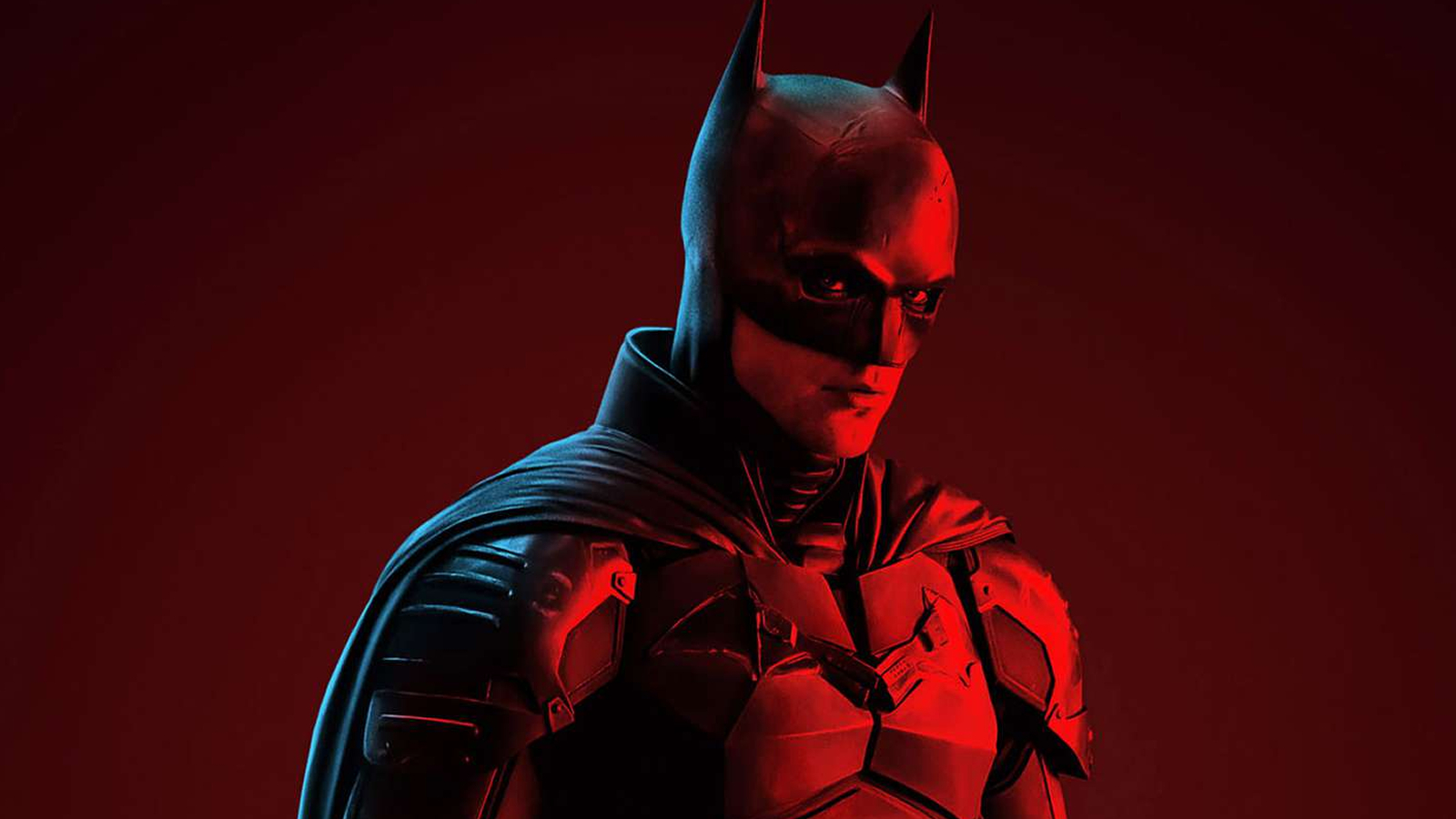 Robert Pattinson as Batman in a promotional still for The Batman