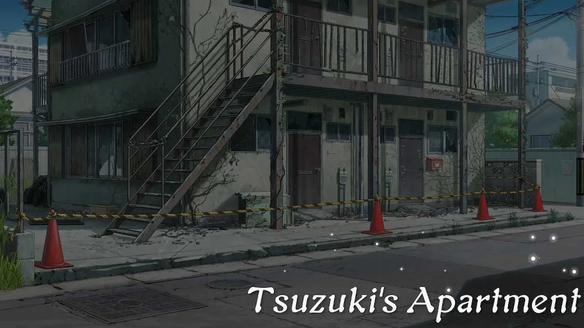 The exterior of Tsuzuki's apartment in Emio: The Smiling Man Chapter 11