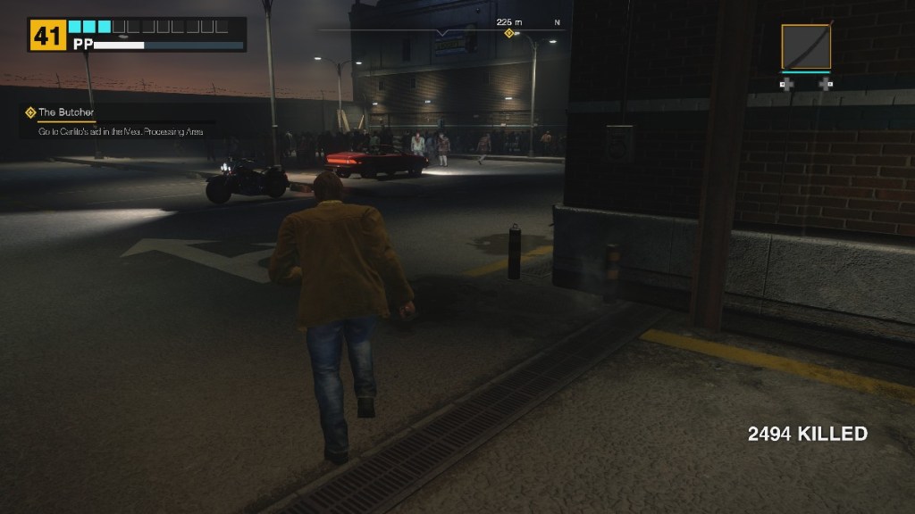 Two vehicles in Dead Rising Deluxe Remaster