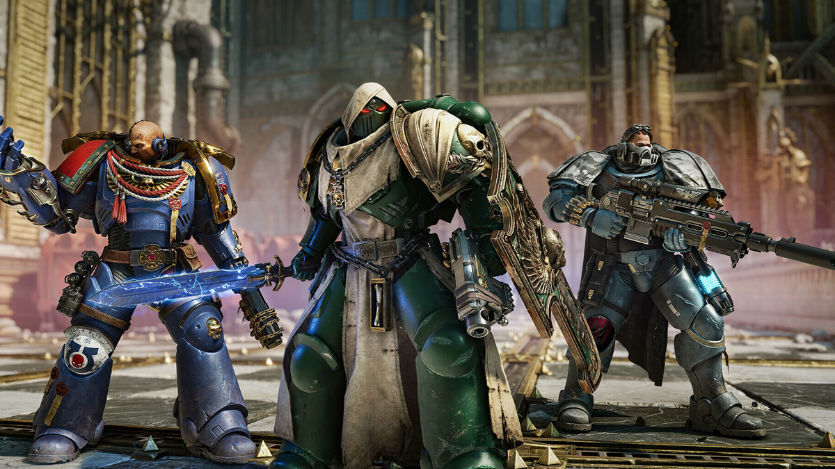 Warhammer 40K Space Marine 2 gameplay promotional image from Steam