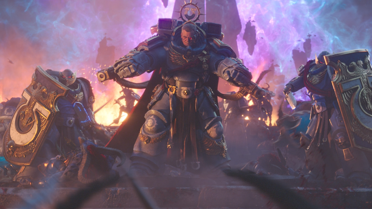 Warhammer 40k Space Marine 2 final battle screenshot