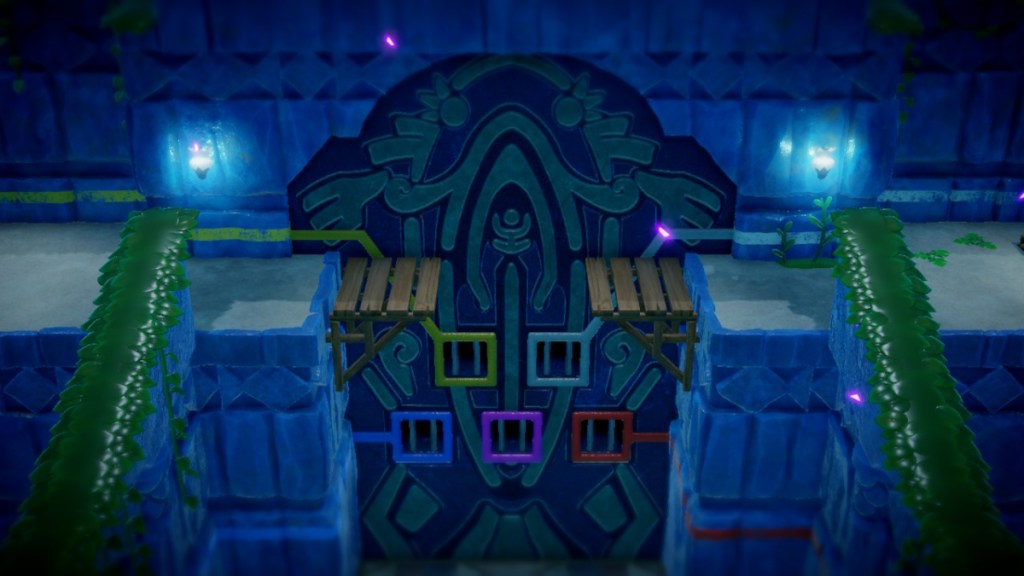 The central dungeon puzzle of Jabul Ruins