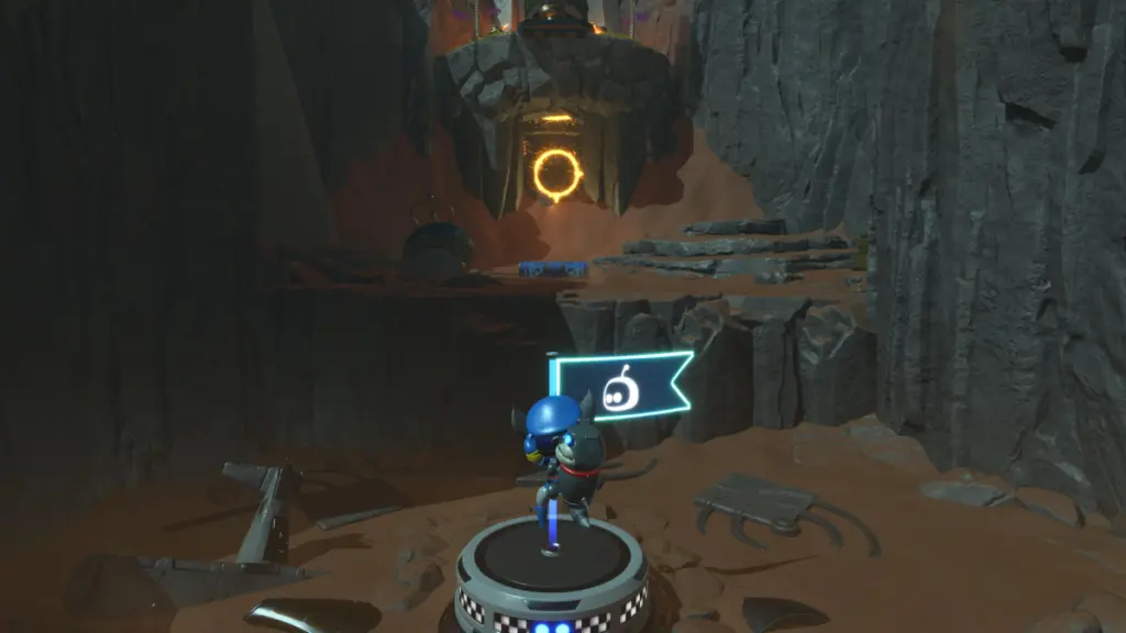 Djinny of the Lamp secret Portal Location in Astro Bot