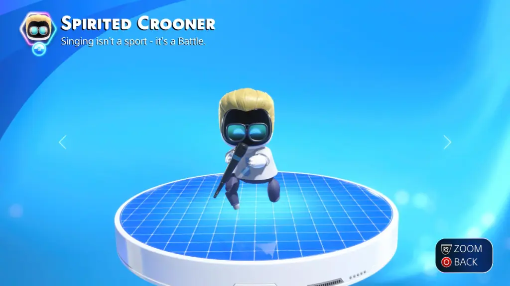 Spirited Crooner from Astro Bot