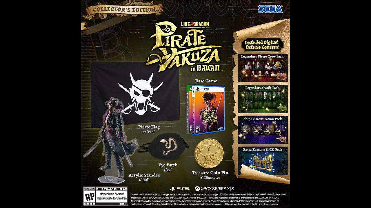 All Pre-Order Bonuses And Editions For Like A Dragon: Pirate Yakuza In ...