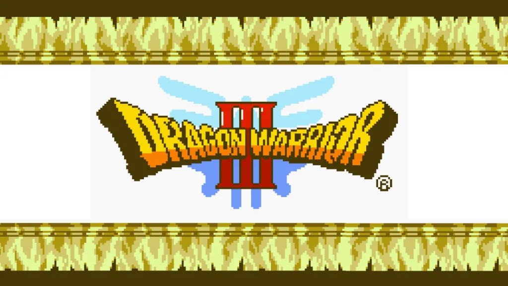 Dragon Warrior III title card