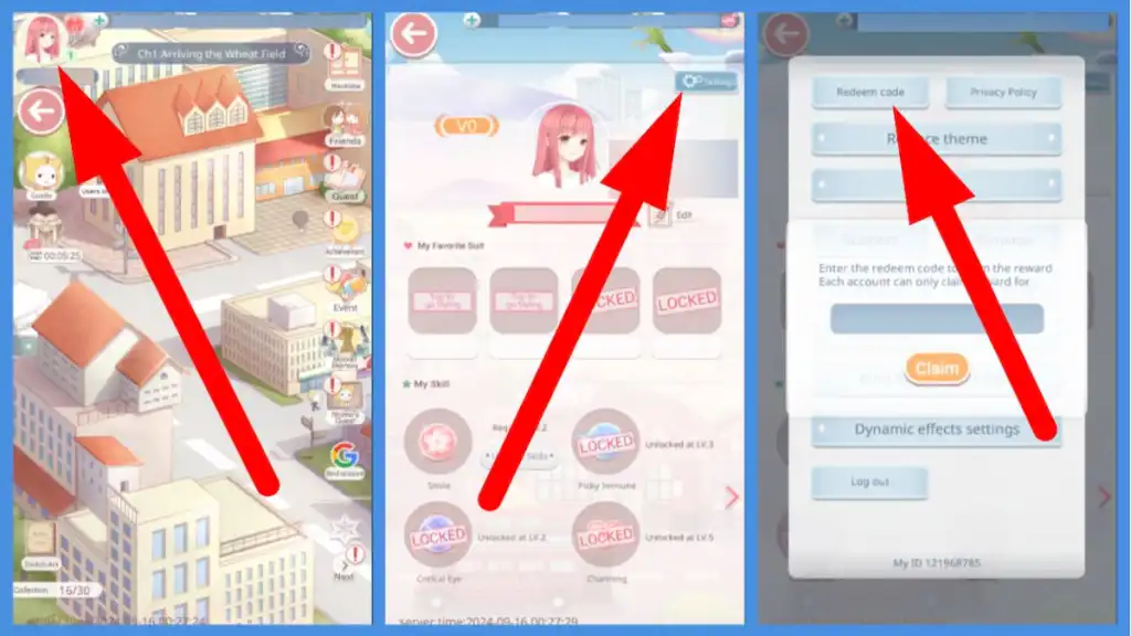 How to redeem codes in Love Nikki-Dress UP Queen