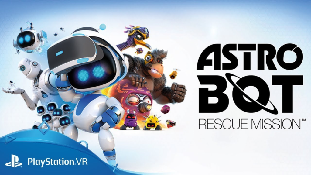 Thumbnail from the trailer for Astro Bot Rescue Mission for PS4 and PSVR