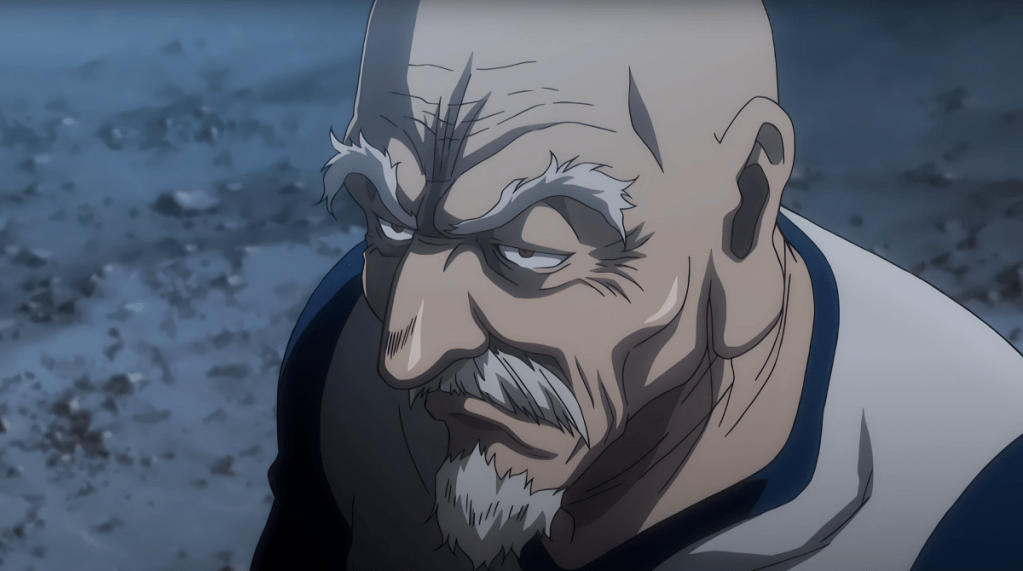 Netero Hunter x Hunter as part of an article about the best anime fights.