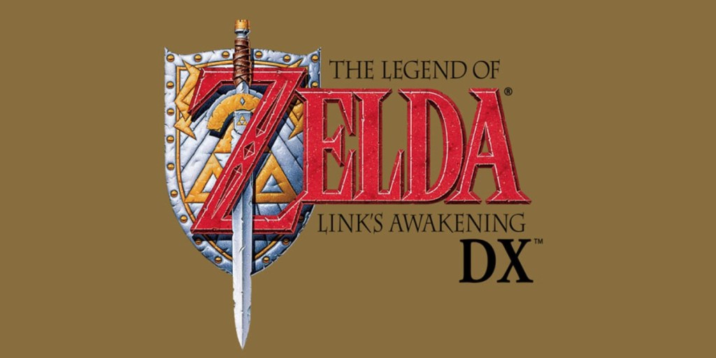 The Legend of Zelda: Link's Awakening DX title card, ranking second in our list