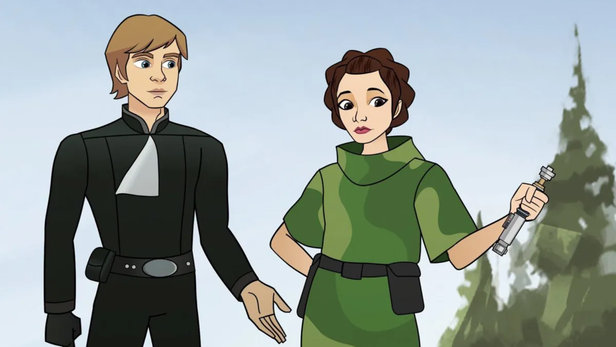 Forces of Destiny  as part of an article about every Star Wars animated series ranked.