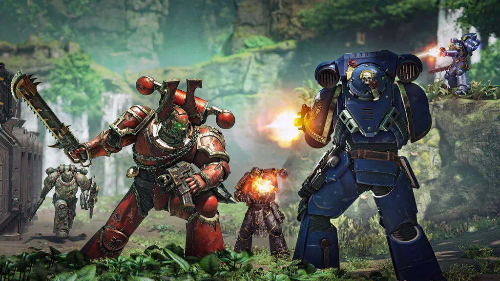 warhammer 40k gameplay space marine 2 screenshot from Steam