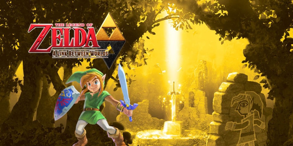 Key Art for The Legend of Zelda: A Link Between Worlds, ranking first in our list