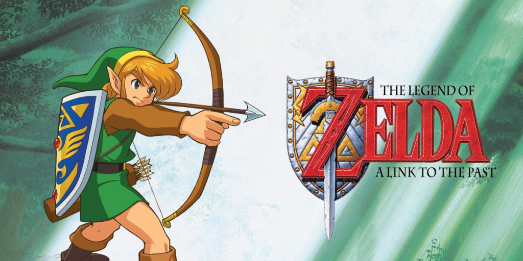 Key Art from the Legend of Zelda: A Link To The Past, ranking third in our list