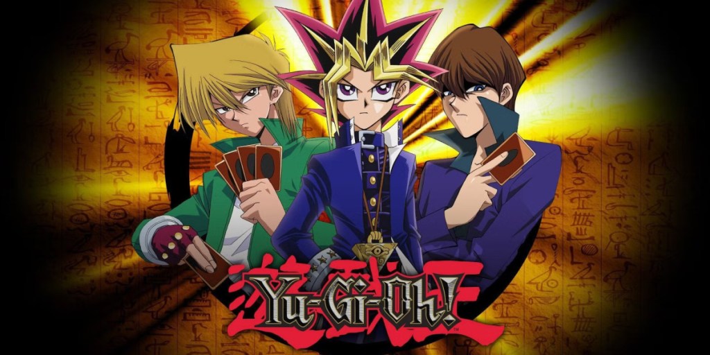 Key art for the original Yu-Gi-Oh! series