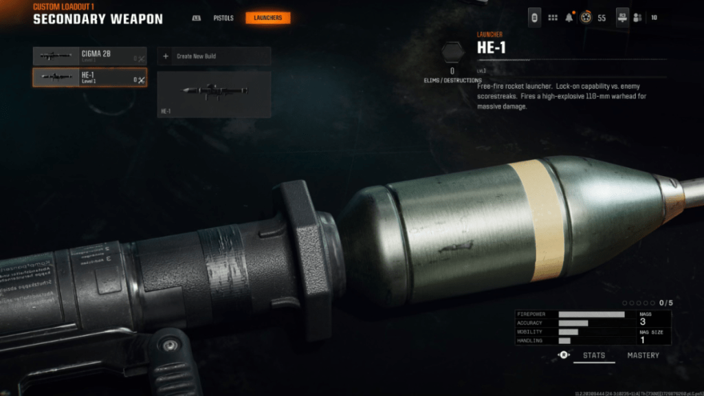 The Launcher in Black Ops 6 as part of an article about Zombies camo challenges