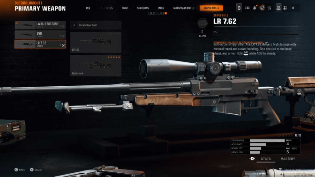 Sniper Rifle in Black Ops 6 as part of an article about Zombies camo challenges