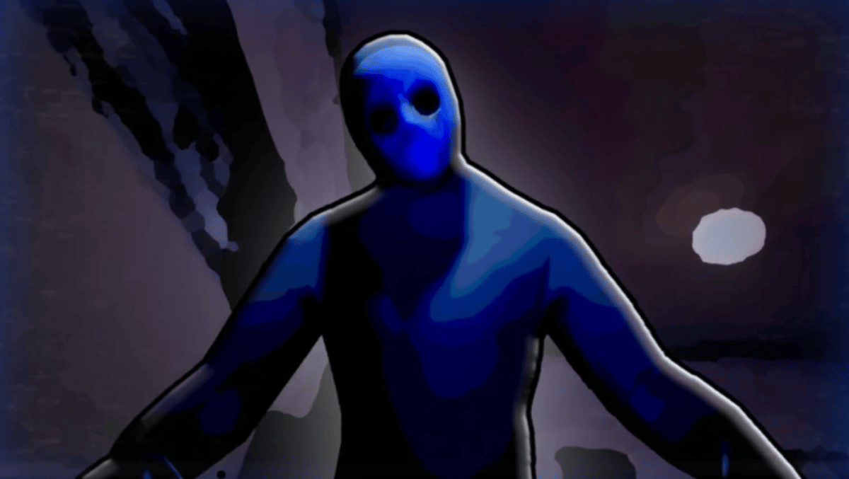 Eyeless Jack jumps scare from Roblox Eyeless Jack