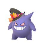 Gengar Halloween Witch Hat Pokemon GO 2024