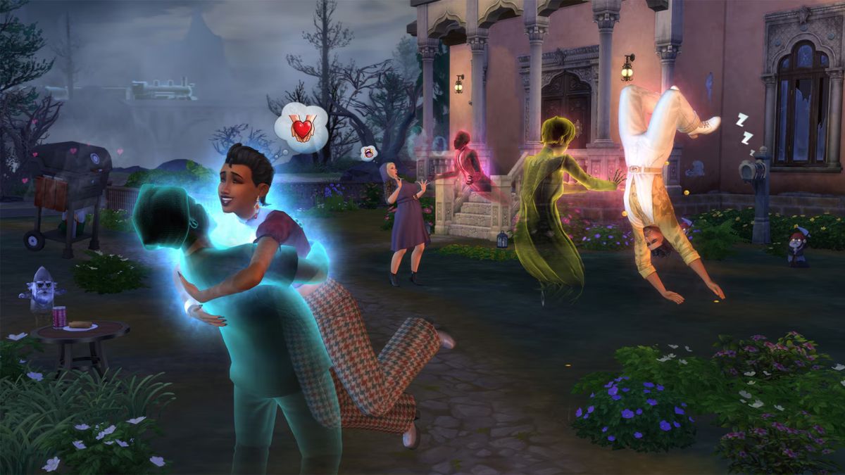 Hugging Ghosts The Sims 4 Life and Death