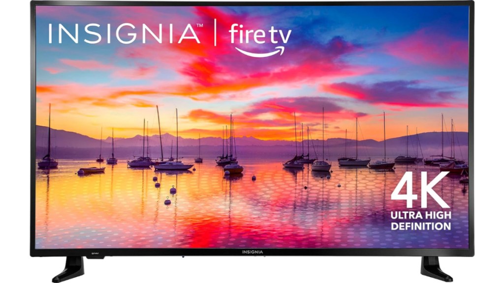 Insignia 50 inch TV image tech deals