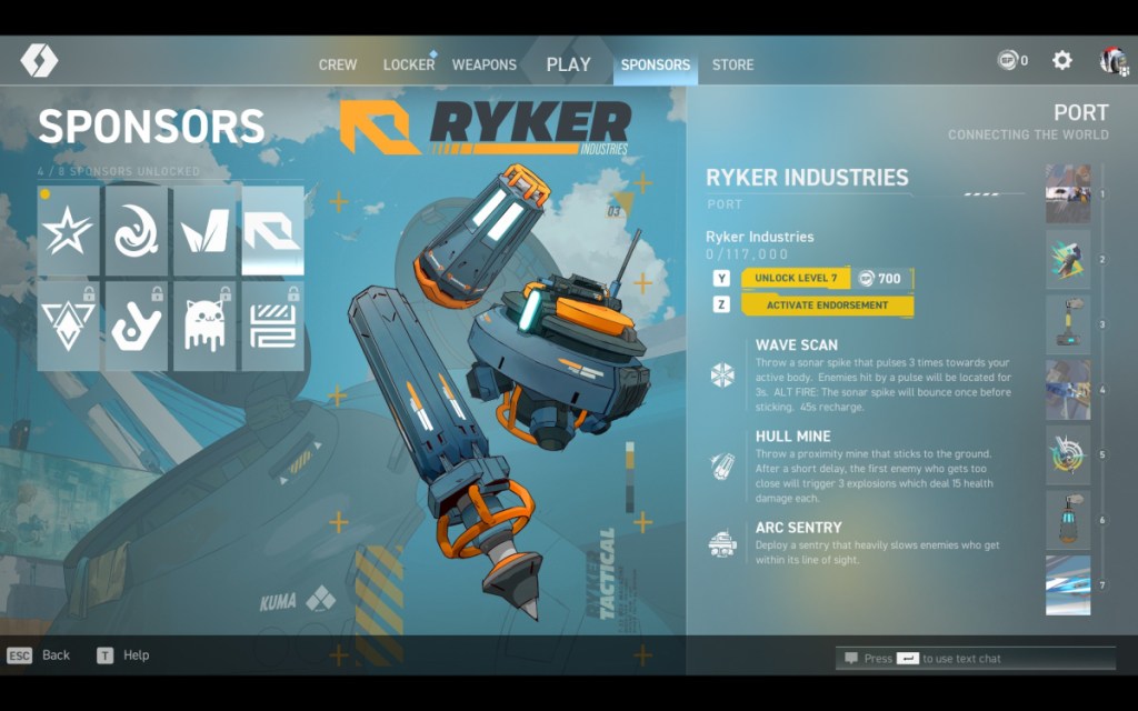 Ryker Industries Sponsor Page Spectre Divide