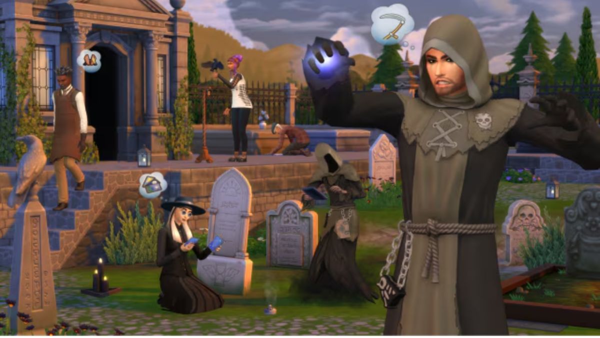 Sims 4 Life and Death Grim Reaper Career