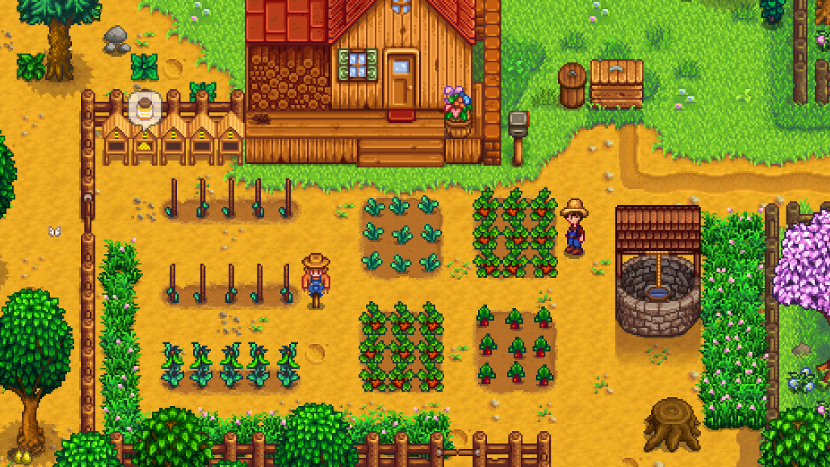 Stardew Valley farm.