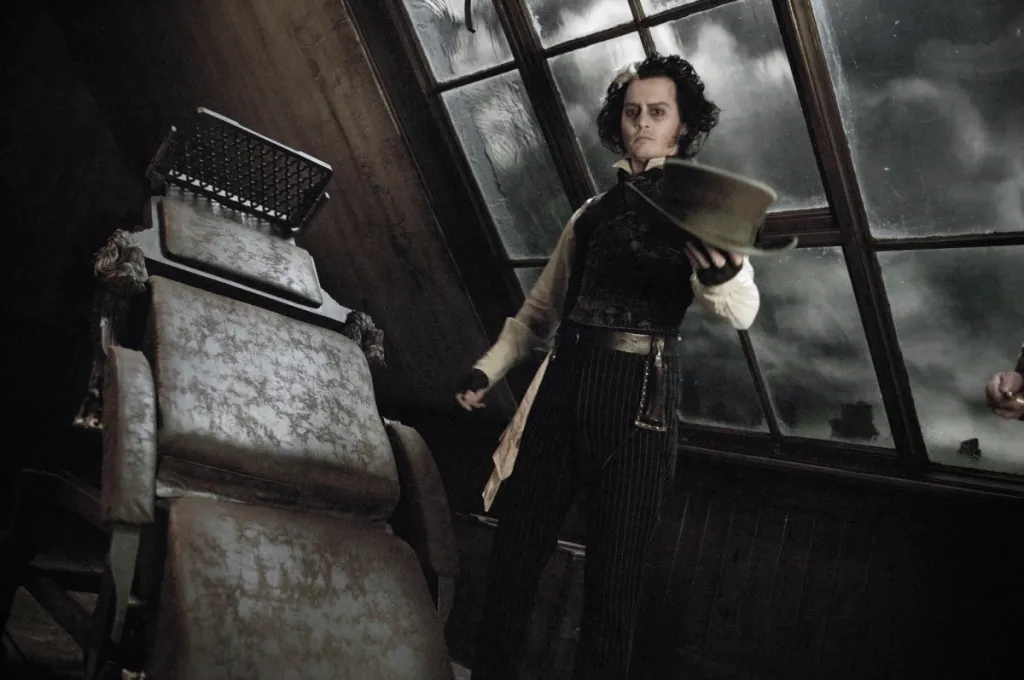 Johnny Depp as Sweeney Todd