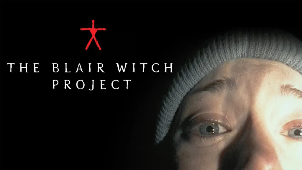 a woman cries in the blair witch project poster  as part of an article about the 10 scariest horror movies of all time.