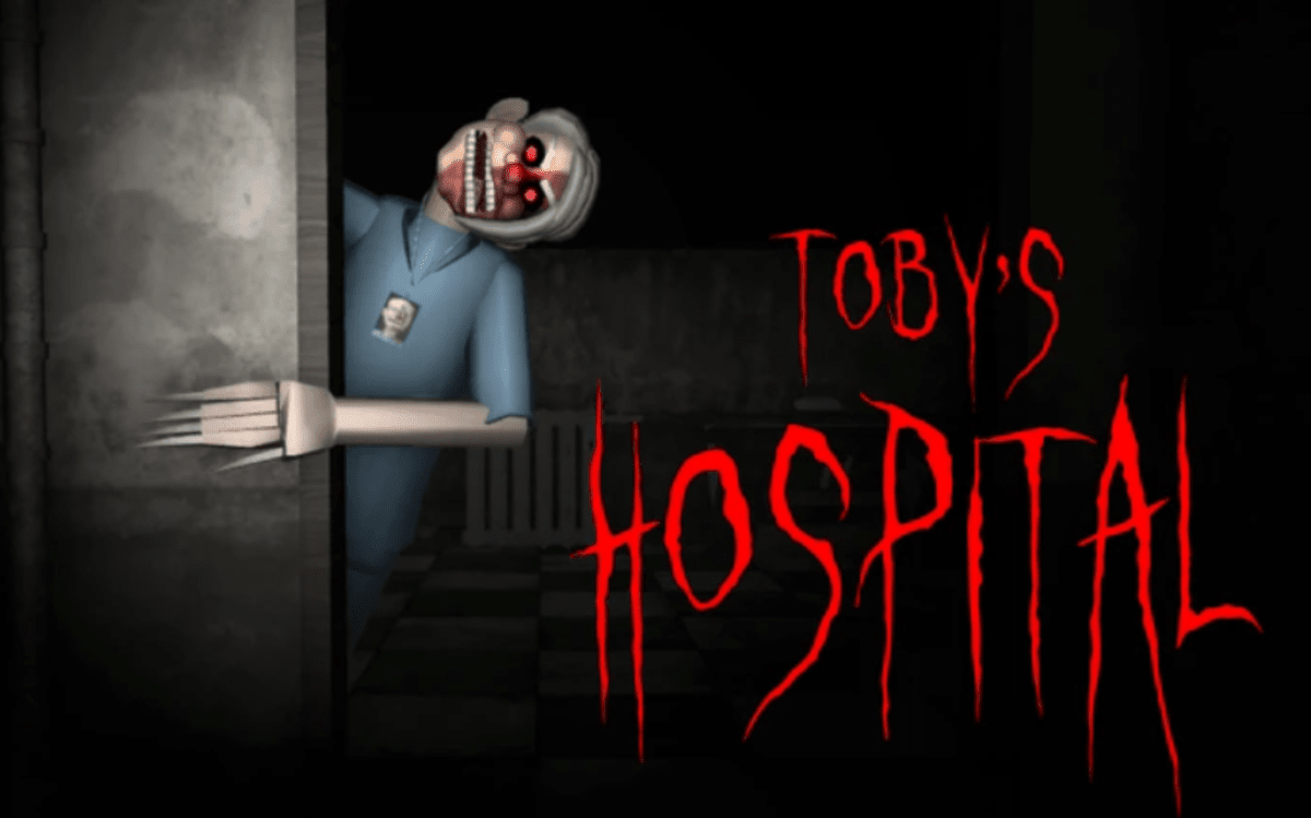 Header for Roblox horror game Toby's Hospital