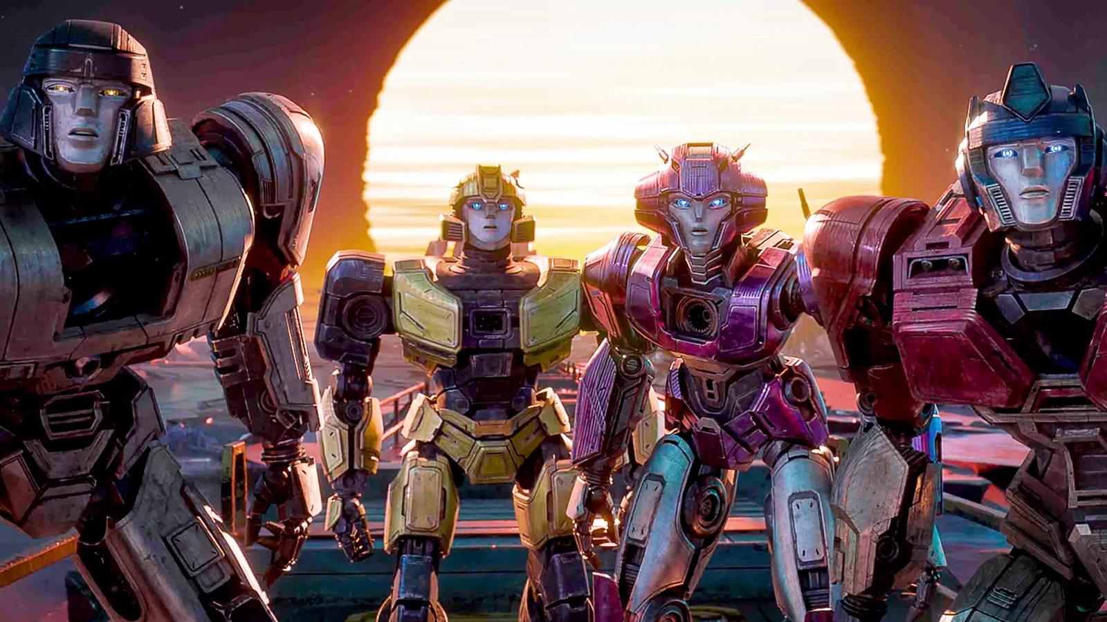 A group of Transformers in Transformers One