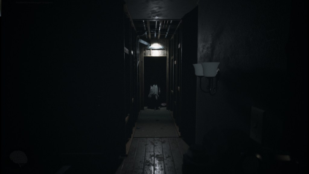 creepy and dark corridor in Visage 