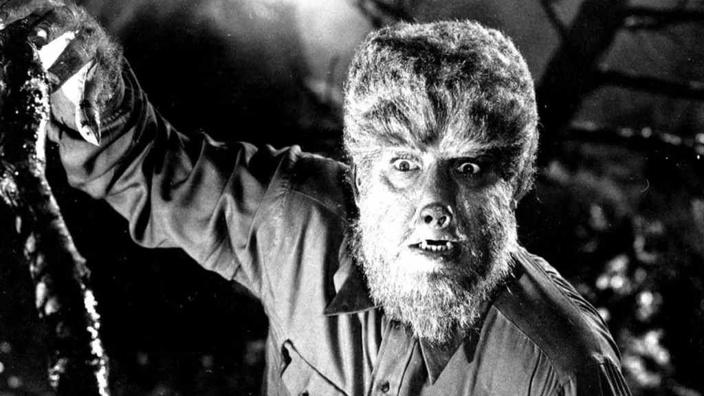 The classic horror film Wolf Man (1941)