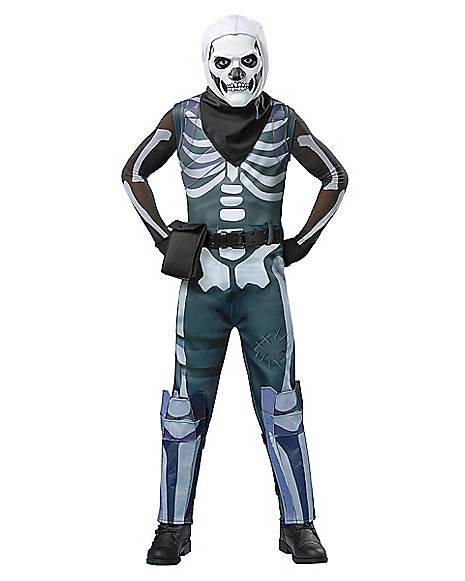 Fortnite Youth Skull Trooper Costume