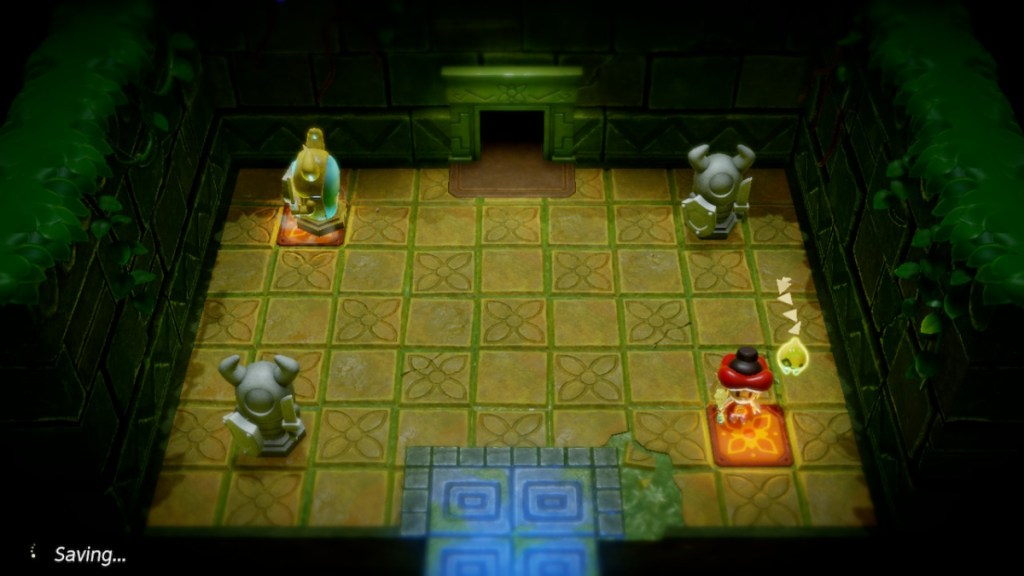 Zelda uses Armos statues