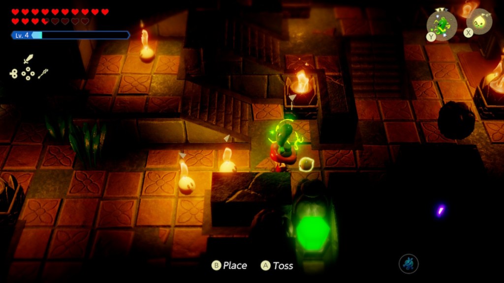 Zelda uses Buzz Blobs as part of a Faron Temple walkthrough.