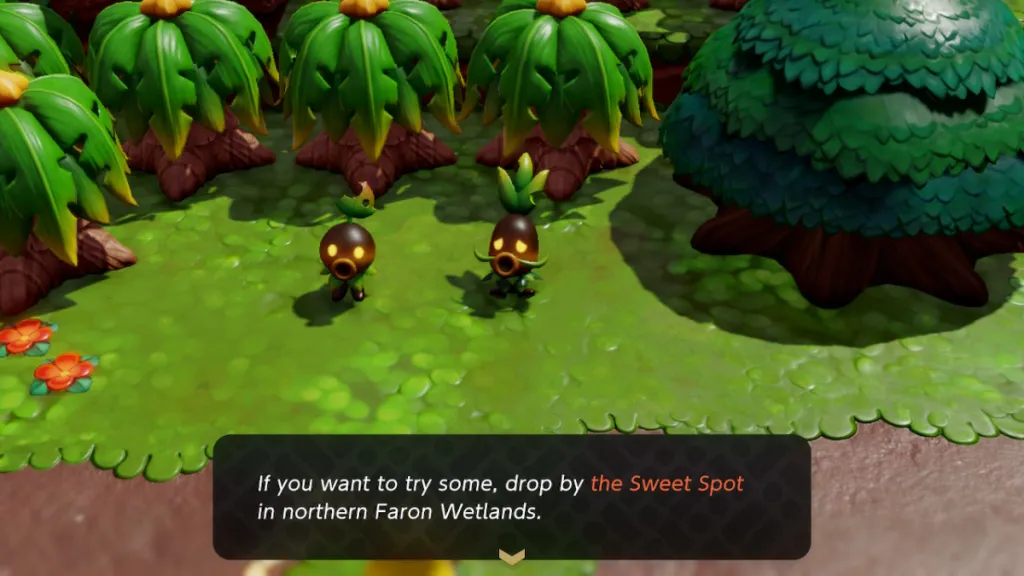 Two Deku Scrubs in The Legend of Zelda: Echoes of Wisdom