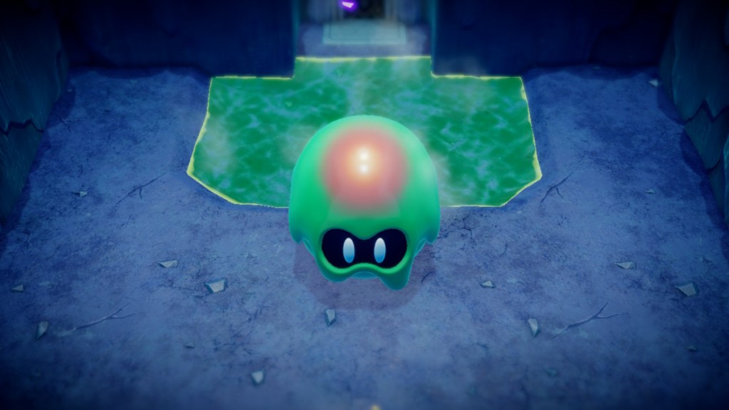 Slime Eye, a mini boss in The Legend of Zelda: Echoes of Wisdom